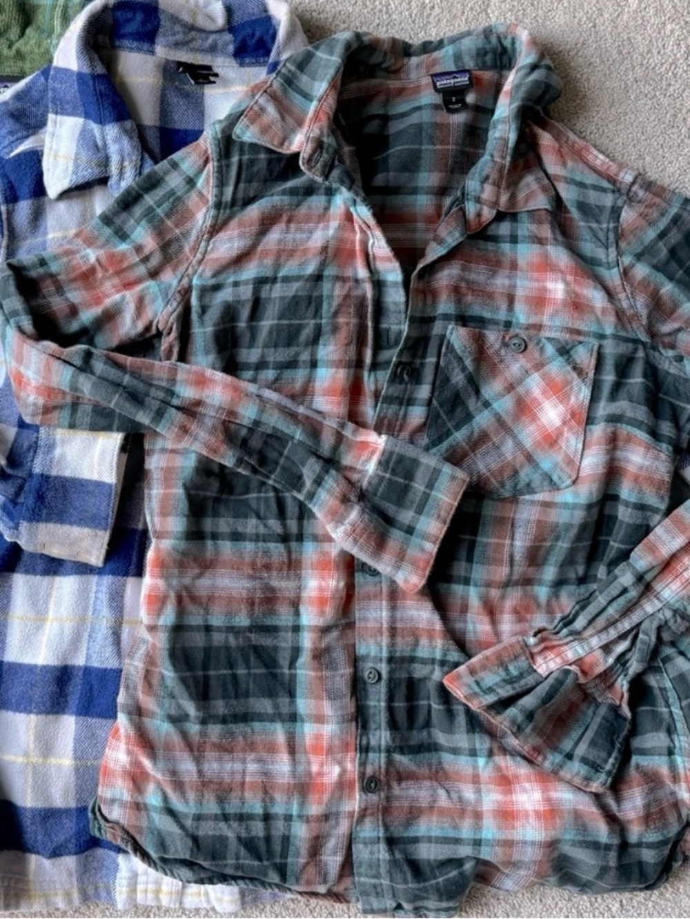 Patagonia Women's Multicolor Plaid Flannel